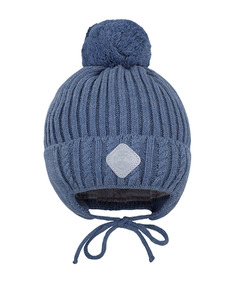 Шапка детская Чудо-кроха Cz-177 цв. джинсовый р. 46