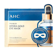 Тканевая маска для области вокруг глаз с золотом AHC Premium Hydra Gold Foil Eye Mask A.H.C