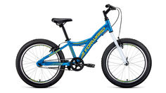 Велосипед Forward Comanche 20 1.0 2020 10.5" yellow/light blue