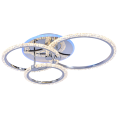 Светодиодная люстра Profit Light 8027/3 CHR 90W+7W RGB
