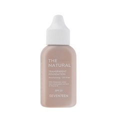 Тональный крем Seventeen The Natural Transparent Foundation т.04