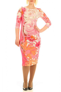 Платье женское DONATELLA VIA ROMA 1281 розовое M
