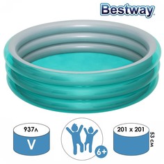 Бассейн надувной Bestway Металлик 51043
