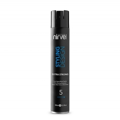 Лак для волос экстрасильной фиксации 5 степень фиксации Nirvel EXTRA STRONG, 400 мл