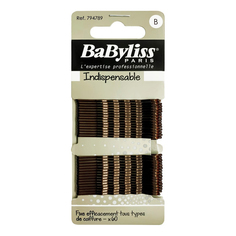 Заколки для волос Babyliss коричневые B 60 шт