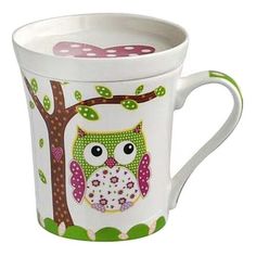 Кружка Toro Owl с крышкой 270 мл