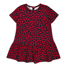 Платье Веселый малыш 282/17/Красные маргаритки красный р.110