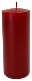 Свеча декоративная Evis бордо 15 см