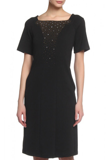 Платье женское DONATELLA VIA ROMA I14_MD42982NE черное 2XL