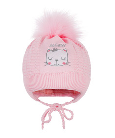 Шапка детская Чудо-кроха Cz-43(2) цв. розовый р. 42