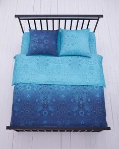 Постельное белье на резинке из поплина "Всё себе" Сновидение, 2.0 наволочки 70х70