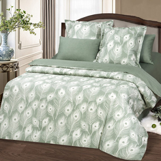 Пододеяльник Mercury Home Павлиньи перья 1.5 СП 143x215 Сатин