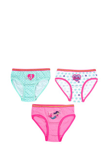 Трусы детские Barbie L0433 белый/розовый/светло-зеленый р.116