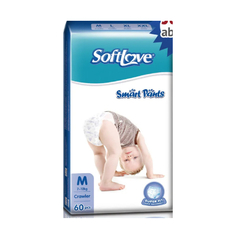Подгузники-трусики Softlove Smart Pants M60 6-9 кг P00114B-1