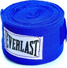 Бинт боксерский Everlast 4465BL, 2.5 м, хлопок, синий