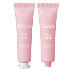 Тинт для губ щек и глаз Divage Chic touch matte кремовый тон 01 12 мл