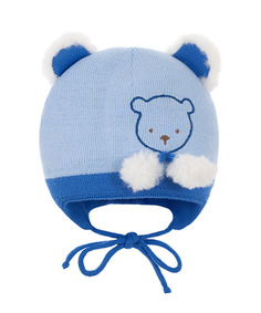 Шапка детская Чудо-кроха Cz-213 цв. синий р. 36