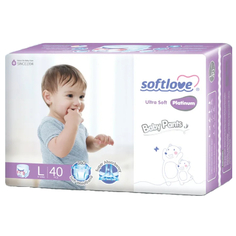 Подгузники-трусики Softlove Platinum L40 9-14 кг SX03L40