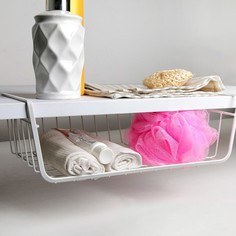 Корзина подвесная, белый, 35 х 23 х 11,5 см Вселенная порядка