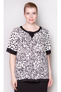 Блуза женская Anna Rachele CX200147 черная 50