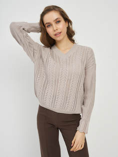 Пуловер женский VAY 5221-41265 бежевый 52 RU