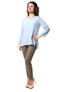 Блуза женская Liviana Conti P6_F_F6ET81 голубая 40
