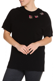 Джемпер женский Maria Grazia Severi 7637FI23 черный 46