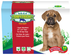 Пеленки для собак одноразовые Penn-Plax Dry Tech Pads 61 x 58 см, 50 шт
