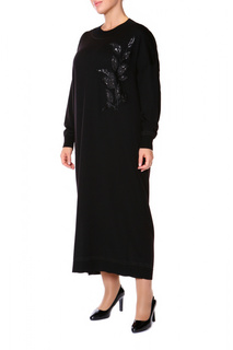 Платье женское Piero Moretti V02760 черное 54