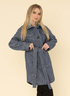 Пальто женское Galla Lady 46601 синее 40 RU