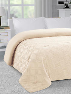 Покрывало Lucky 200x240 "РОМБЫ", цвет молочный U000338