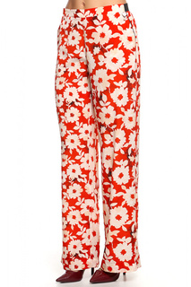 Брюки женские Twin-Set Jeans J2A5HE оранжевые 2XS