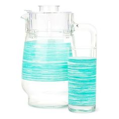 Набор посуды для напитков Luminarc Brush Mania Turquoise 7 предметов