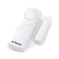 Звонок электрический дверной Feron /сигнализация, (1 мелодия) белый, громкоcть 90dB, 007-D