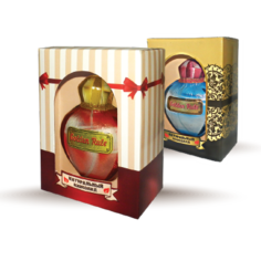 Шоколад фигурный Золотое Правило Духи Golden Rule темный 40 г