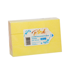 Безворсовые салфетки Blesk желтые 550 шт.