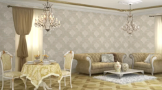 Обои бумажные SEABROOK DORCHESTER, DR50812, с акриловым покрытием, экологичные