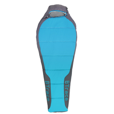 Спальный мешок BTrace Swelter синий/серый, правый