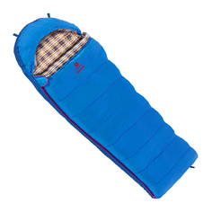 Спальный мешок BTrace Duvet синий, левый