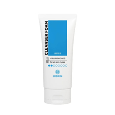Пенка для умывания Hiskin Cleanser Foam With Hyaluronic Acid 120 мл