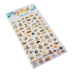 Наклейки для дизайна ногтей Blesk №13