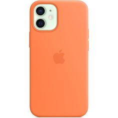 Клип-кейс Apple Silicone Case with MagSafe для iPhone 12 mini «Кумкват»