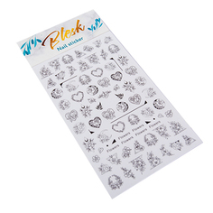 Наклейки для дизайна ногтей Blesk №07