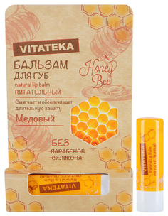 Бальзам для губ Vitateka Медовый 4,5г Витатека