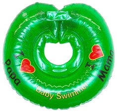 Круг для купания Baby Swimmer Полуцвет Салатовый