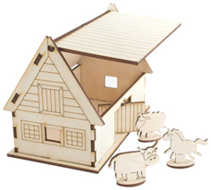 Конструктор деревянный Model Toys "Ферма" Dom 5
