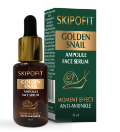 Сыворотка Skipofit для коррекции морщин для лица с экстрактом улитки 30 мл Скипофит