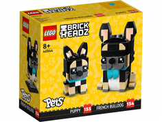 Конструктор LEGO BrickHeadz Французский бульдог 40544