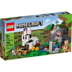 Конструктор LEGO Minecraft Кроличье ранчо 21181