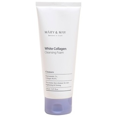 Очищающая пенка с белым коллагеном Mary&May White Collagen Cleansing Foam 150 мл